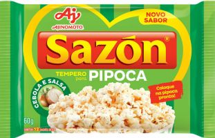 Tempero Sazon 60g Pipoca Salsa Cebola