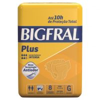 Fralda Plus Bigfral  8un G