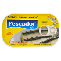 Sardinha Pescador 125g Oleo