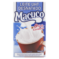 Leite UHT Macuco  1lt Desnatado