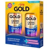 Kit Shampoo + Condicionador Niely Gold Cachos
