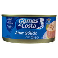 Atum Sólido Óleo Gomes da Costa 170g 