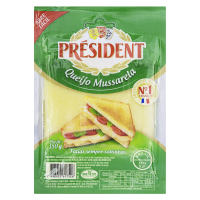 Queijo Mussarela Fatiado President 150g 