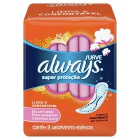 Absorvente Always Suave Sem Abas 8un 