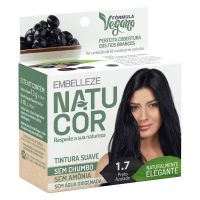 Tinta Natucor   Preto Azulado 1.7