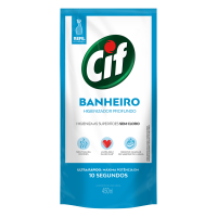Limpador Ultra Rápido Banheiro Refil Cif 450ml 