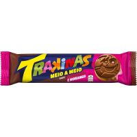 Biscoito Trakinas  126g Morango e Chocolate