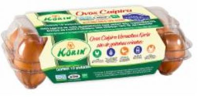 Ovos Caipira Korin 10un 