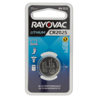 Pilha Botão CR2025 Rayovac 