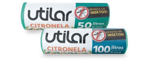 Saco Lixo Citronela 100 L Utilar 