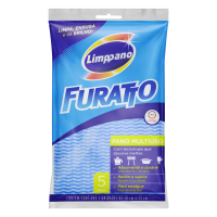 Pano Multi Uso Furatto Limppano   Azul