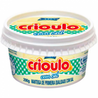 Manteiga  Com Sal Pote Crioulo 200g 