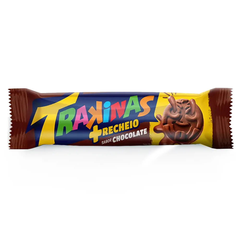 Biscoito Trakinas  126g Chocolate