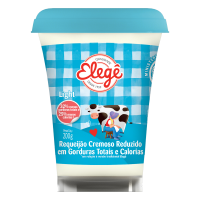 Requeijão Cremoso Elegê Light 200g 