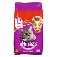 Raçao Whiskas 10kg Carne