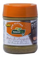 Pasta Amendoim Sem Glúten NaturalLife  Pote 300g Açucar Coco & Sal Rosa