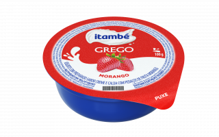 Iogurte Grego  Itambé 90g Morango