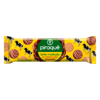 Biscoito Leite Maltado Coberto Piraquê  80g 