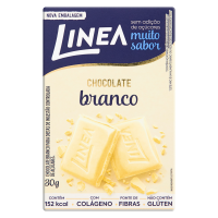 Chocolate Zero Açúcar Linea 30g Branco