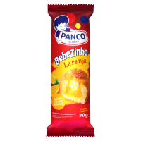 Bolo Recheado Bebezinho Panco 70g Laranja