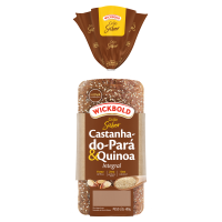 Pão Integral Grão Sabor Cast Pará Quinoa WickBold  350g 