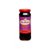 Azeitonas Pretas Com Caroço  Tio Paco 200g 
