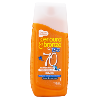 Protetor Solar  Cenoura & Bronze 70FPS  Kids 110ml 