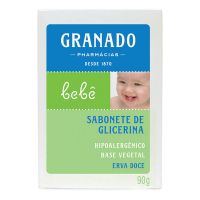 Sabonete Granado Glicerina Bebê 90g Erva Doce