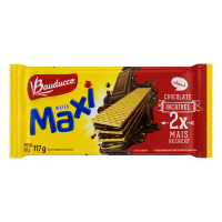 Biscoito Wafer Maxi Chocolate Bauducco  104g 