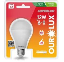 Lâmpada Superled Ouro Bivolt 12 WTS Ourolux  