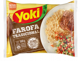 Farofa Pronta Temperada Yoki  400g 