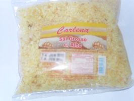 Sal Grosso Temperado  Carlena 400g Alho