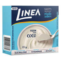 Pudim Sucralose  Linea 25g Coco