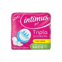 Absorvente Intimus Gel Suave 8un Seca