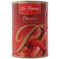 Tomate Pelado Cubo La Pastina  400g 