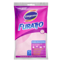 Pano Multi Uso Furatto Limppano   Rosa
