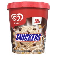 Sorvete Muitos Pedaços Kibon 800ml Snickers