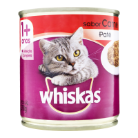 Raçao Whiskas LT 290g Carne Patê