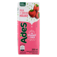 Suco Frutas Ades 200ml Morango