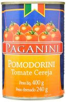Tomate Pelado Cereja Paganini Lata 400g 
