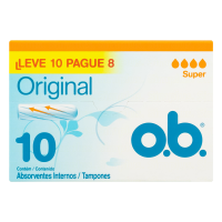Absorvente Interno  O.B Super   