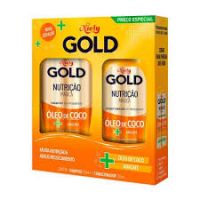 Kit Shampoo + Condicionador Niely Gold Nutrição Poderosa