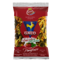 Macarrão Galo Parafuso Tricolor 500g 