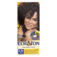 Tinta Cor&Ton  5.74 Marrom Acobreado