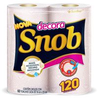 Papel Toalha Decorada Snob 2un 