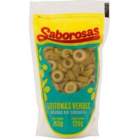 Azeitona Verde Fatiada Saborosa 120g 
