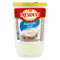 Requeijão Ligth President Vidro 200g 
