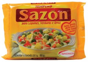 Tempero Sazon 60g Amarelo
