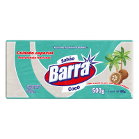 Sabão Coco Pedra Barra 500g 