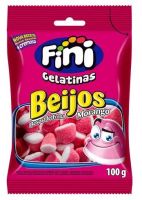 Goma Fini Beijos Morango  90g 